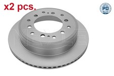 X2 PCS REAR BRAKE DISC ROTOS