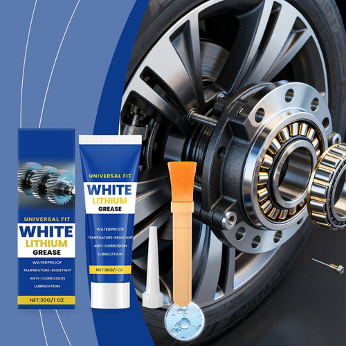 White lithium grease high - white,