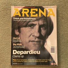 ARENA MAGAZINE #34 Summer 1992 July/August GERARD DEPARDIEU, 