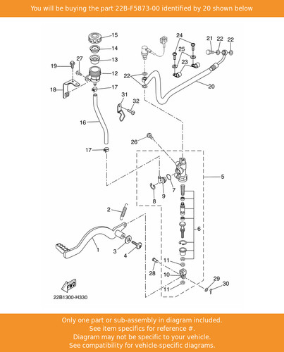 Yamaha hose brake 2 - yamaha,