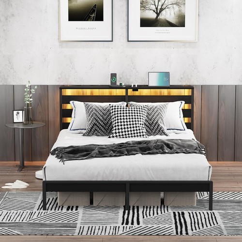 Xinbedeu double metal bed - double,