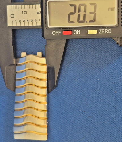 Ebel classic wave link steel - classic,
