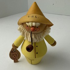 Vintage Wooden Fisherman