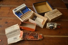 Gramophone accessories, IM needle sharpener in original carton & other bits