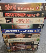 10x Rare VHS Job Lot UK