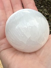 Selenite / Satin Spar Crystal Large Ball 170g 50mm