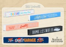 Shabby Chic Shelf Sentiments