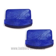 LADDER FEET - PAIR OF 61MM x 24 MM REPLACEMENT RUBBER STEP/LADDER FEET BUNG WJ10