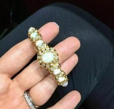 6Ct Oval Simulated Fire Opal