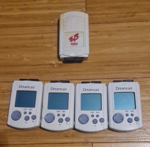 Sega dreamcast vmu memory unit - dreamcast,