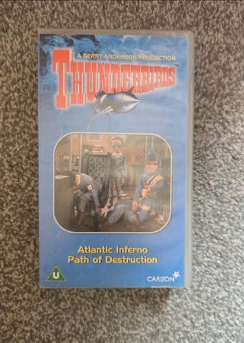 Thunderbirds vhs atlantic - vhs,