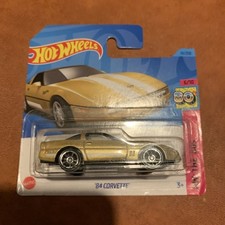 Hot Wheels 84 Corvette Gold