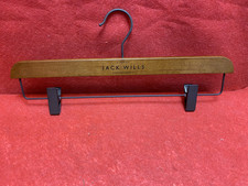 JACK WILLS WOODEN HANGERS TROUSERS PACK OF 6 12 24 BRAND NEW CLOTHES HANGERS