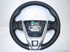 No Inflator Silver Stitch R Design V40 T5 Mb5204T Volvo Genuine Steering Wheel