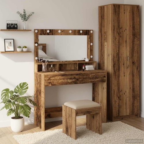 Vidaxl dressing table - table, old