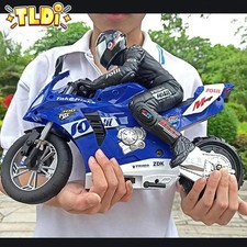 Kids Boys RC Motorcycle Toy High Speed Electric Motor Racing Bike Remote Control