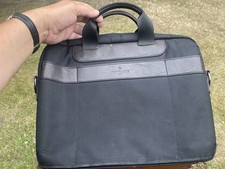 Jeff Banks Lap Top Bag No Shoulder Strap All Zips Run Smoothly Ex+