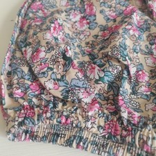 Baby bloomer beige floral - 6-9m,