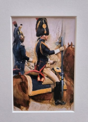 Napoleonic horse guards - horse,