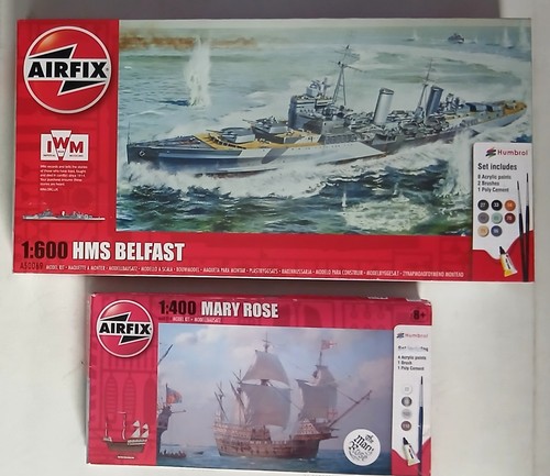 Airfix ship model kits - 2,