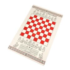 Lewis Chessmen Dish Tea Towel