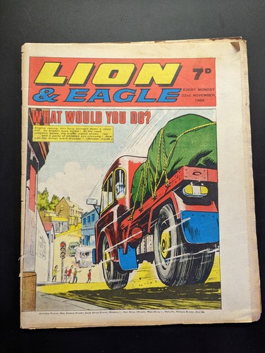 Lion and eagle comic - comic, 22nd