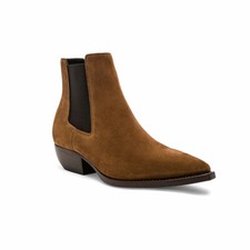 Men Real Suede Leather Chelsea