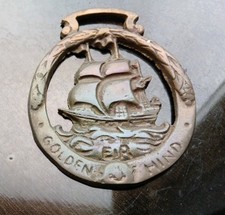 Vintage Golden Hind Horse