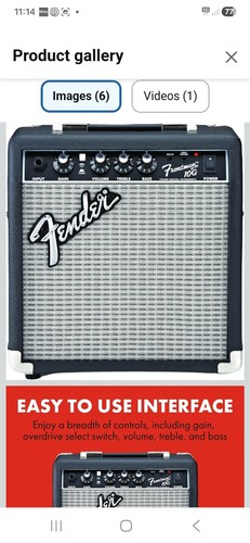 Fender frontman 10g guitar - frontman,