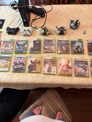 Xbox 360 with games - 360, 16
