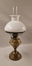 Vintage Retro Brass Paraffin Oil Lamp Registered Trade Mark V  British Made