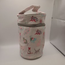 Hobby Gift Wool Holder with Eyelet 22cm High 14cm Diameter Cat Design