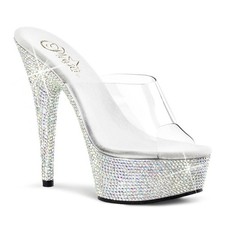 Pleaser Rhinestone Platform