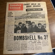 Beatles Memorabilia Sunday
