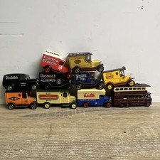 10x Lledo Vintage Cars / Days