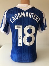 Signed Signed Bailey Cadamarteri Sheffield Wednesday 2025/26 Shirt COA