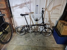 Brompton folding bike - bike,