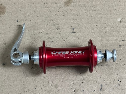 Vintage chris king front - front, hub
