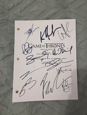 Game of Thrones Pilot Signed
