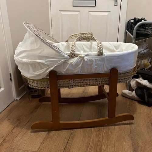 Kinder wicker moses basket - wicker,