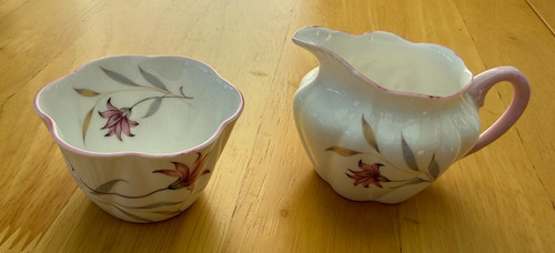 Shelley mini china creamer - shelley,