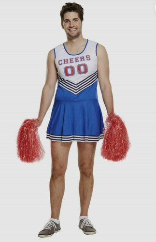 Male cheerleader outfit - cheerleader,