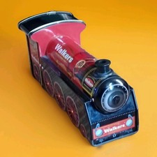 Retro WALKERS Shortbread STEAM LOCOMOTIVE 1898 - Storage Tin / Decorative Item