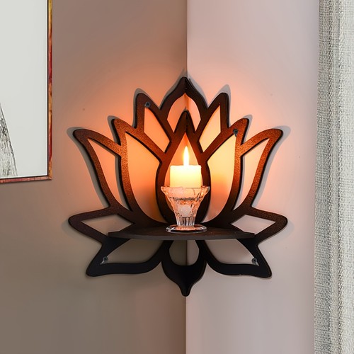 Creative lotus wall - 1, corner