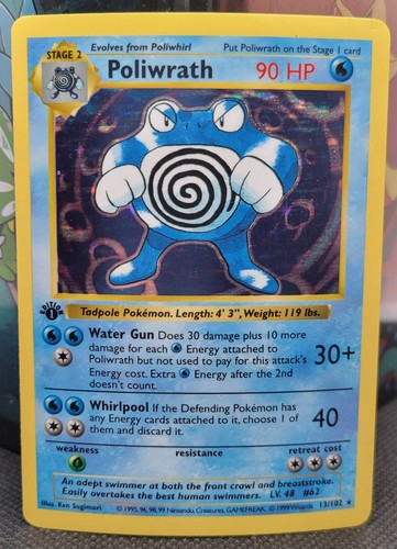 Poliwrath 013 102 - base, set