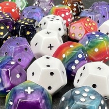TDSO DodecaDice 12 Sided D6 Spot Dice