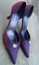 Ladies purple evening - ladies,