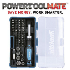 Makita B-36170 47 Piece Ratchet Screwdriver and Bit Set In Carry Case