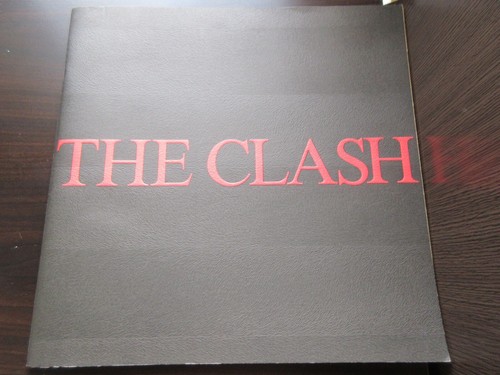 Clash 1982 japan - clash, book