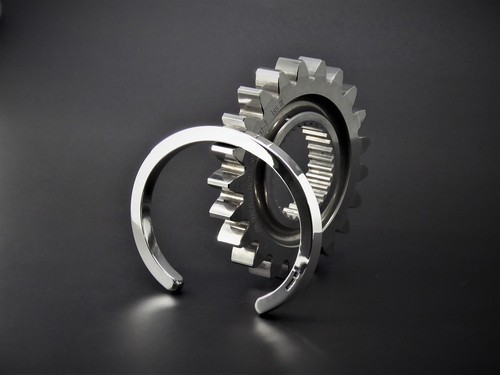 Men square solid 925 - men's,